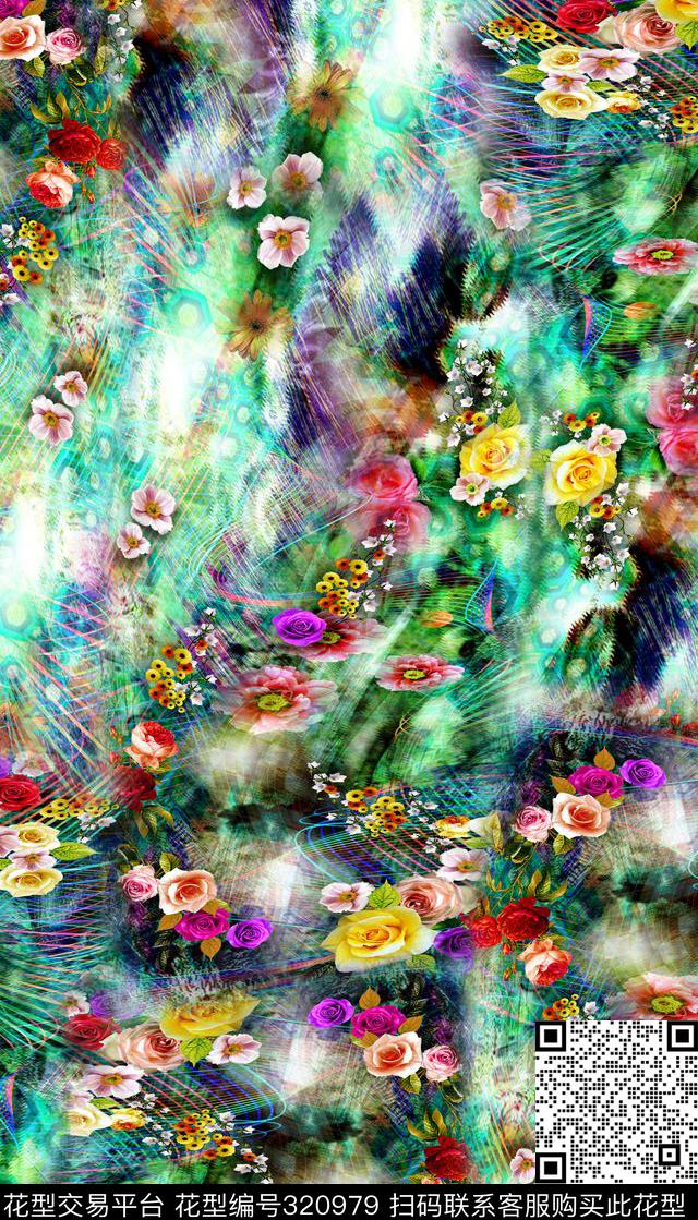 打折华亿平台数码印花华亿平台下载（图片编号: 320979） - 瓦栏（Walan）