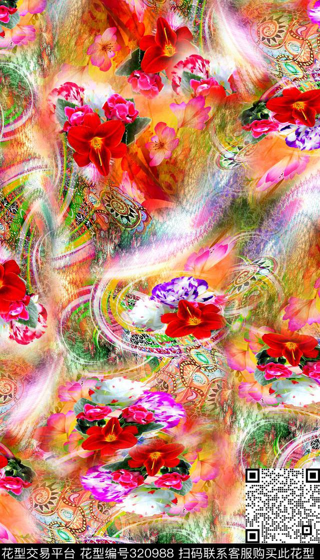 打折华亿平台数码印花华亿平台下载（图片编号: 320988） - 瓦栏（Walan）