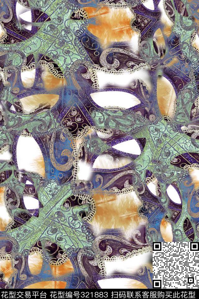 数码华亿平台数码印花华亿平台下载（图片编号: 321883） - 瓦栏（Walan）