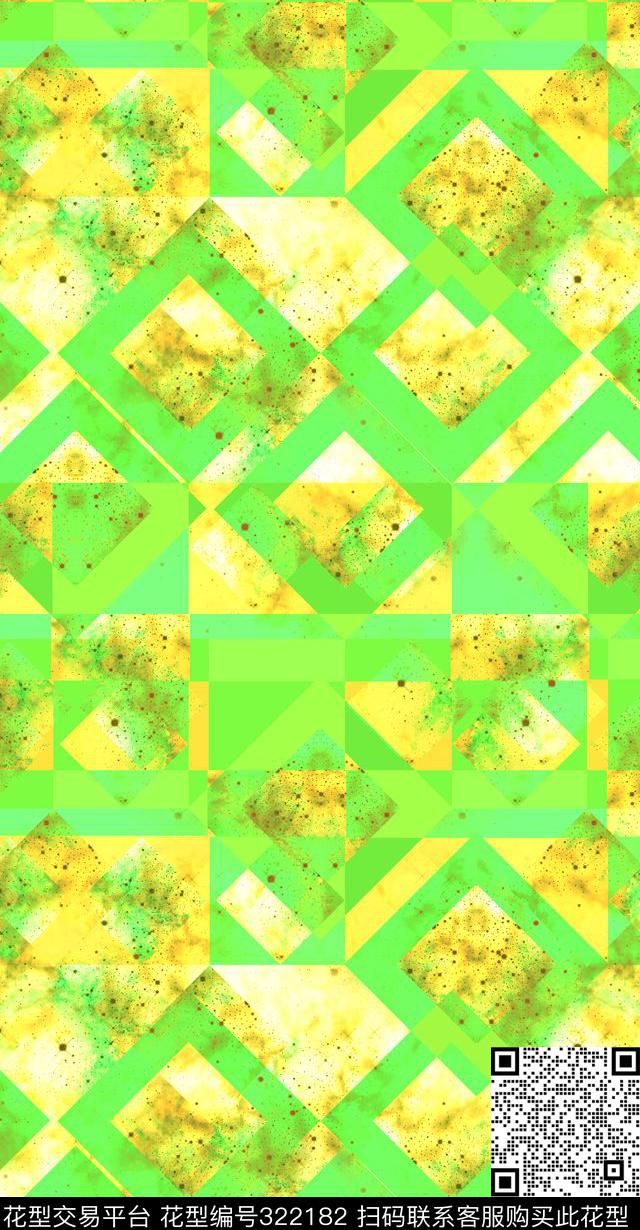 ♥红桃A〖极致格纹〗数码印花华亿平台下载（图片编号: 322182） - 瓦栏（Walan）