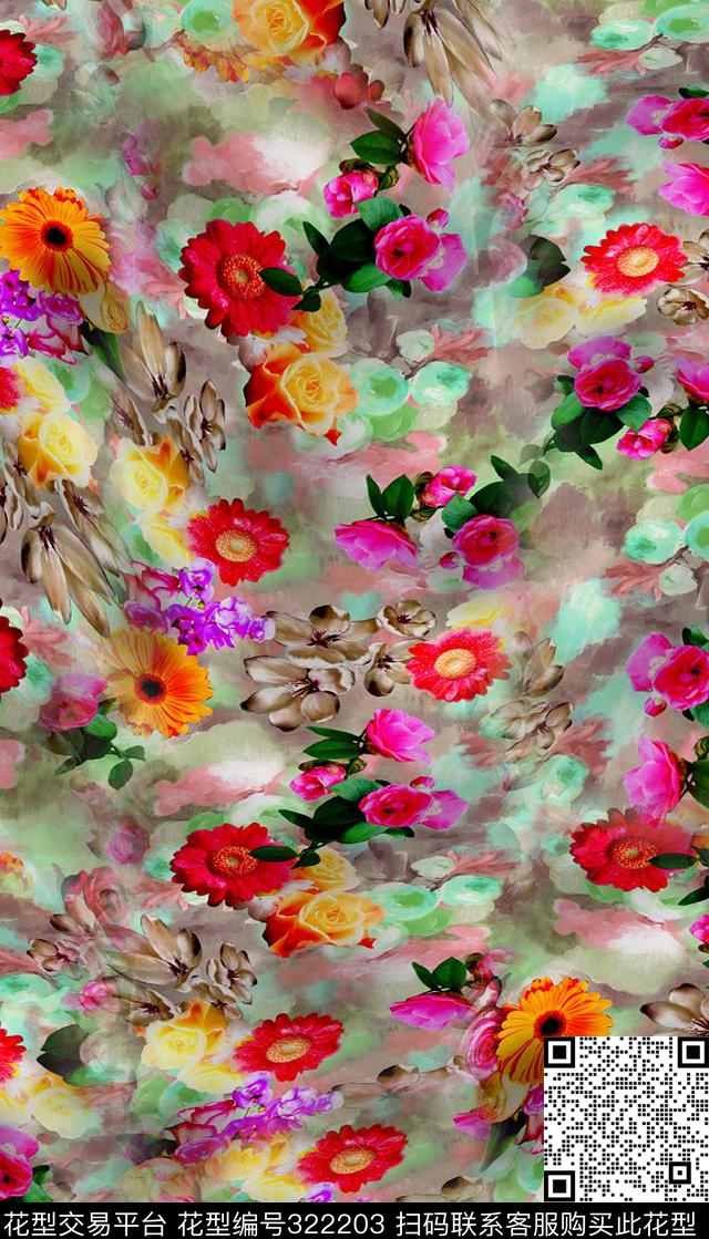 打折华亿平台数码印花华亿平台下载（图片编号: 322203） - 瓦栏（Walan）