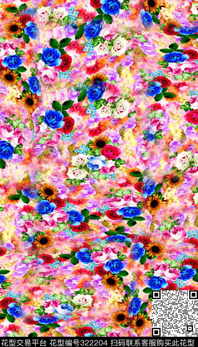 打折华亿平台数码印花华亿平台下载（图片编号: 322204） - 瓦栏（Walan）