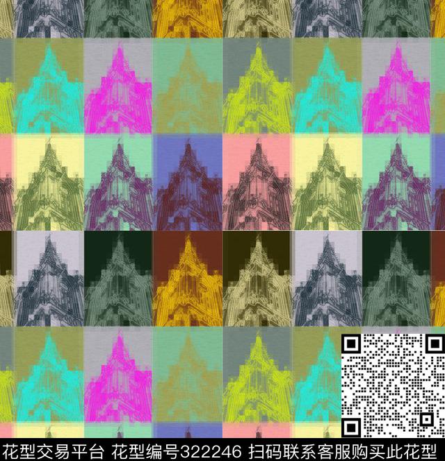 传统印花华亿平台下载（图片编号: 322246） - 瓦栏（Walan）