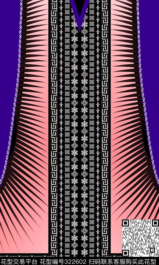 现代几何建筑传统印花华亿平台下载（图片编号: 322602） - 瓦栏（Walan）