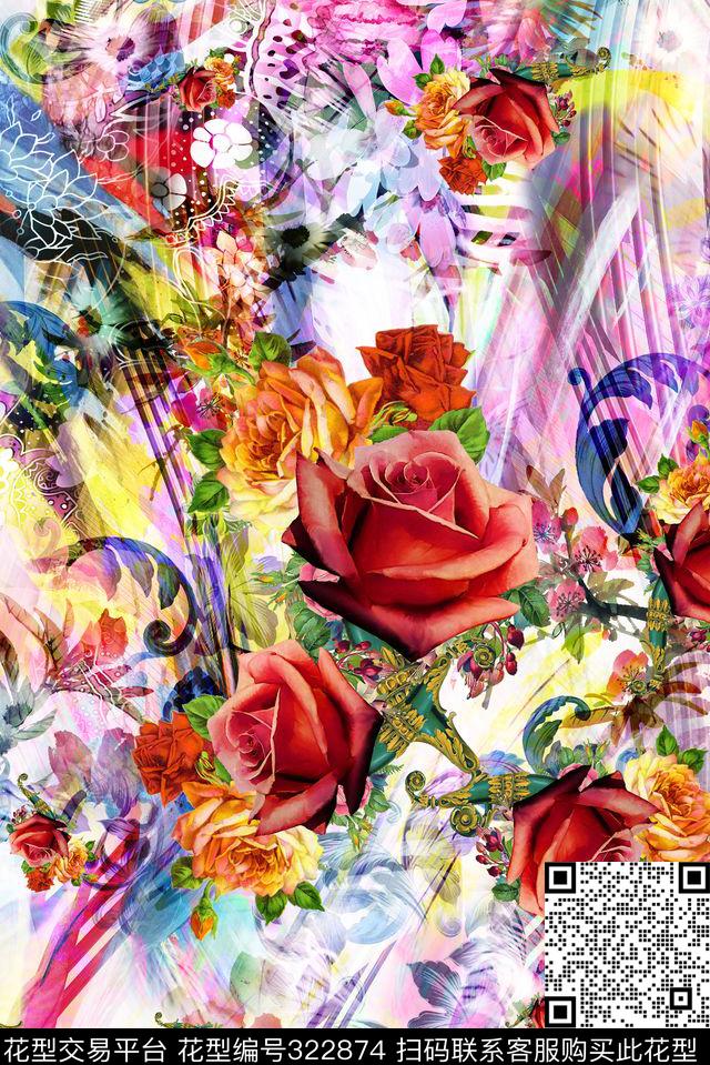 数码印花华亿平台下载（图片编号: 322874） - 瓦栏（Walan）