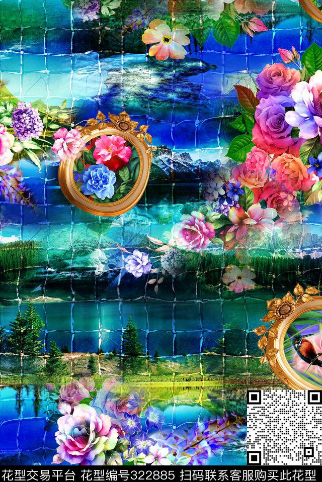 数码印花华亿平台下载（图片编号: 322885） - 瓦栏（Walan）