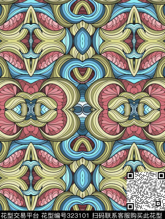 数码华亿平台数码印花华亿平台下载（图片编号: 323101） - 瓦栏（Walan）