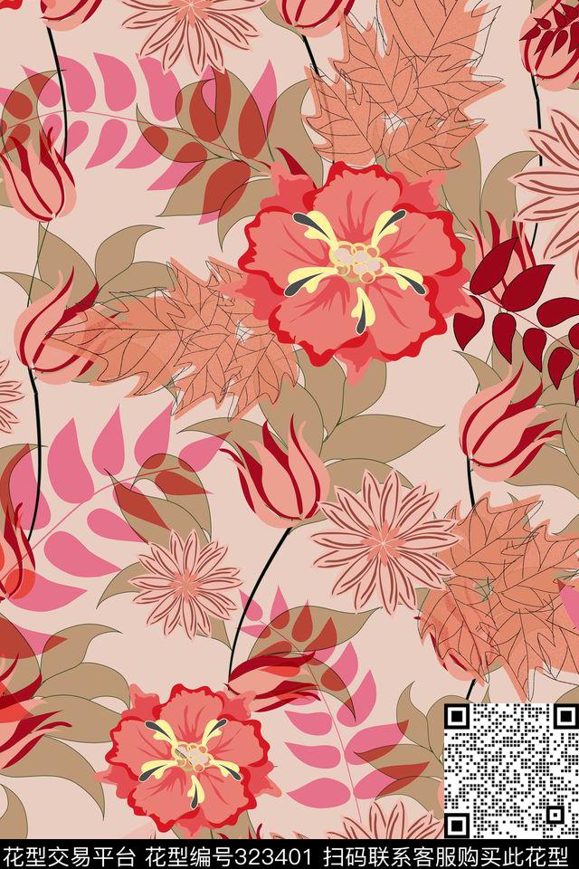 传统印花华亿平台下载（图片编号: 323401） - 瓦栏（Walan）