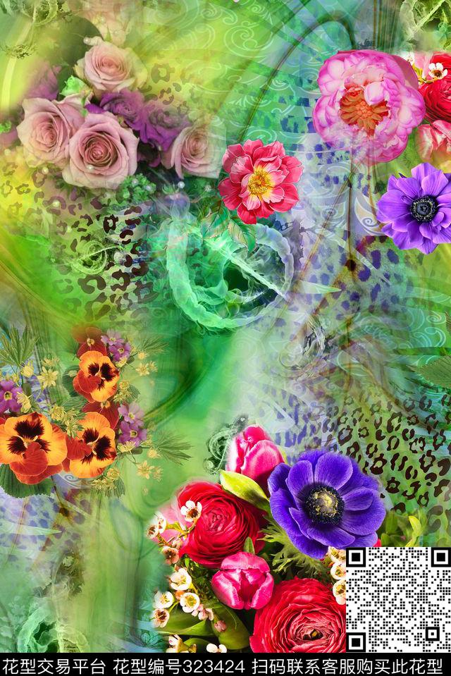 数码印花华亿平台下载（图片编号: 323424） - 瓦栏（Walan）