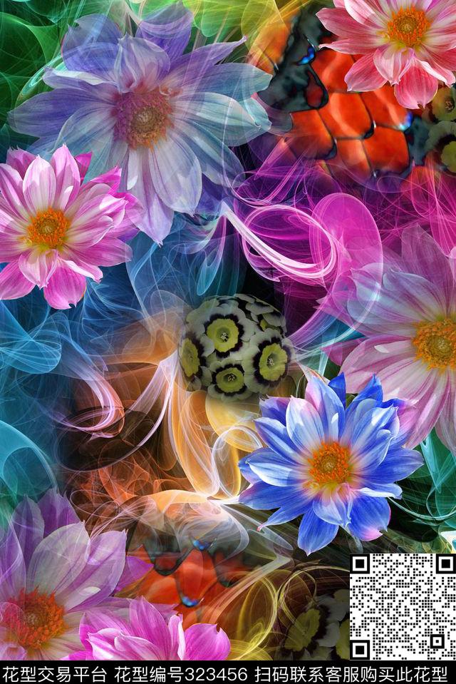 数码印花华亿平台下载（图片编号: 323456） - 瓦栏（Walan）