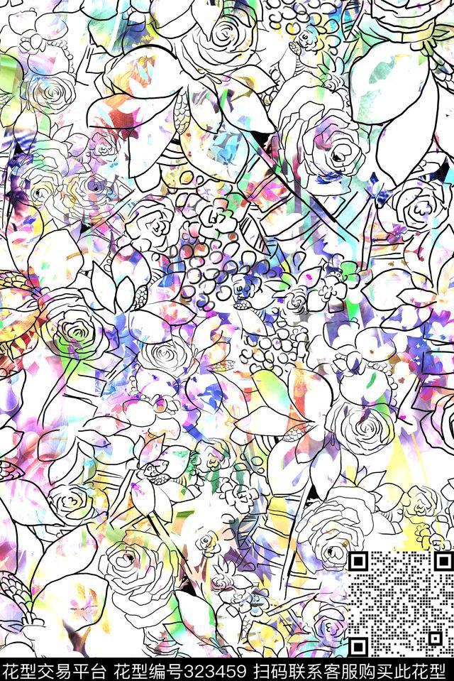 数码印花华亿平台下载（图片编号: 323459） - 瓦栏（Walan）