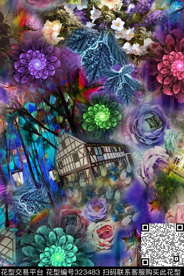 数码印花华亿平台下载（图片编号: 323483） - 瓦栏（Walan）