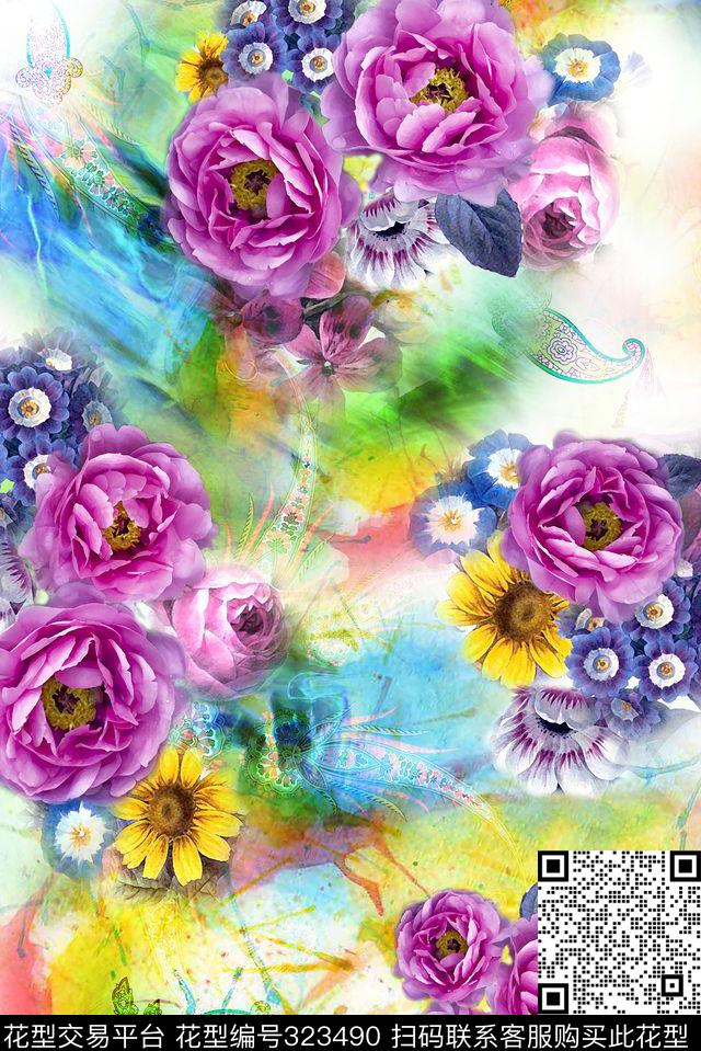 数码印花华亿平台下载（图片编号: 323490） - 瓦栏（Walan）