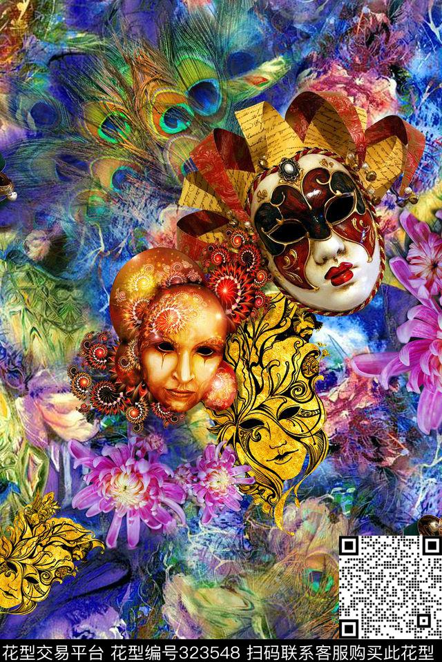 数码印花华亿平台下载（图片编号: 323548） - 瓦栏（Walan）