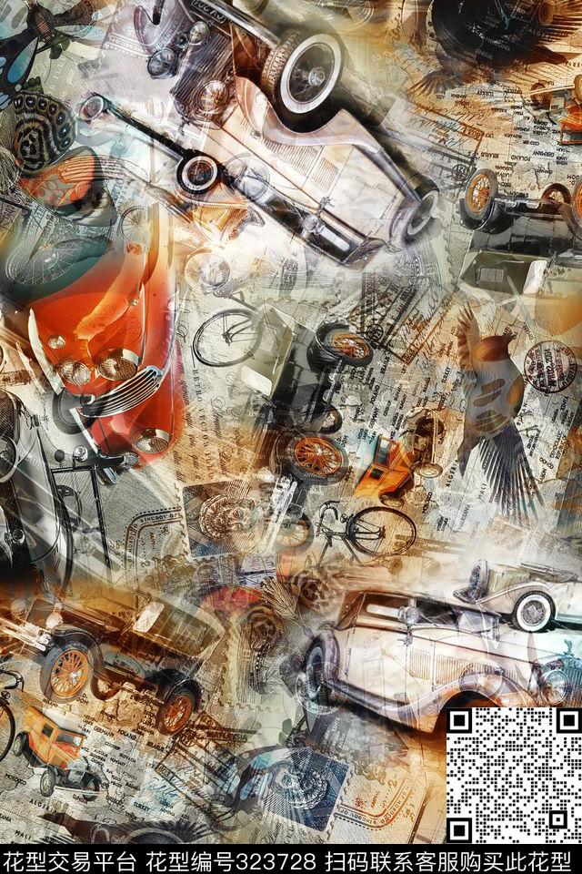 民族风数码印花华亿平台下载（图片编号: 323728） - 瓦栏（Walan）