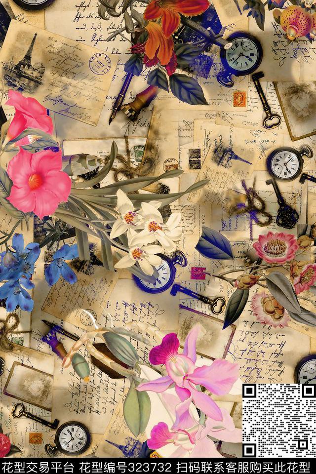 民族风数码印花华亿平台下载（图片编号: 323732） - 瓦栏（Walan）