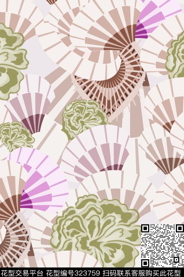 传统印花华亿平台下载（图片编号: 323759） - 瓦栏（Walan）