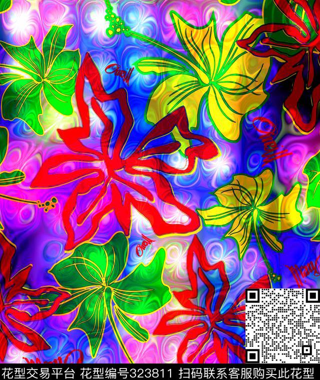 数码印花华亿平台下载（图片编号: 323811） - 瓦栏（Walan）