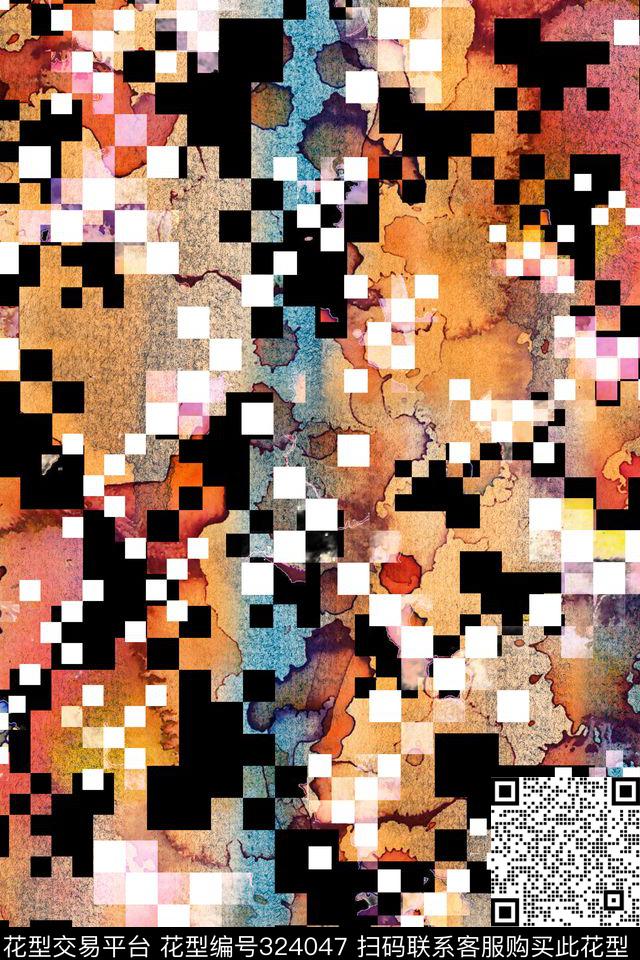 民族风数码印花华亿平台下载（图片编号: 324047） - 瓦栏（Walan）