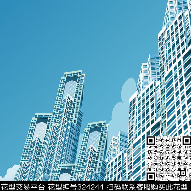 方巾传统印花华亿平台下载（图片编号: 324244） - 瓦栏（Walan）