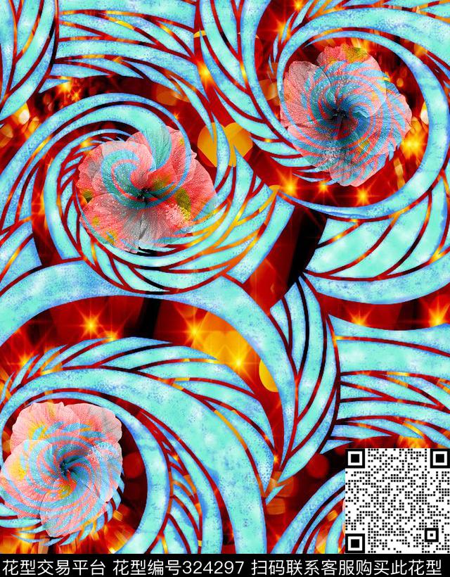 数码印花华亿平台下载（图片编号: 324297） - 瓦栏（Walan）