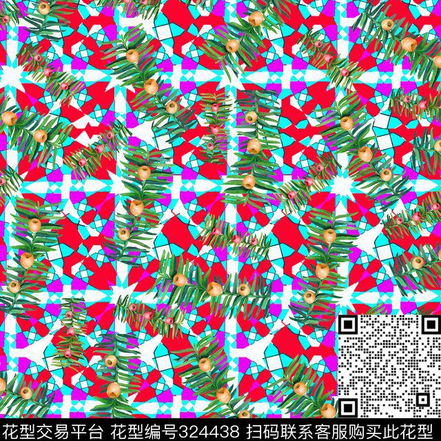 传统印花华亿平台下载（图片编号: 324438） - 瓦栏（Walan）