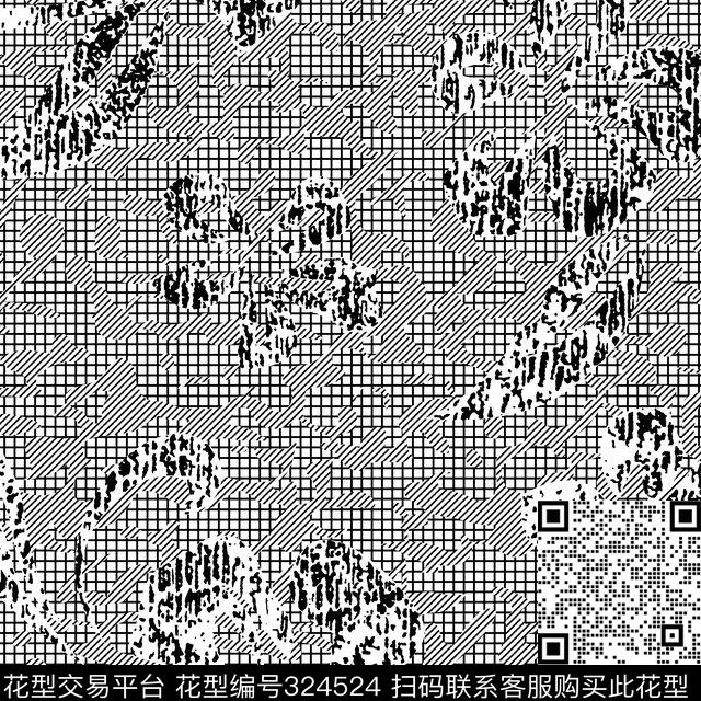 传统印花华亿平台下载（图片编号: 324524） - 瓦栏（Walan）