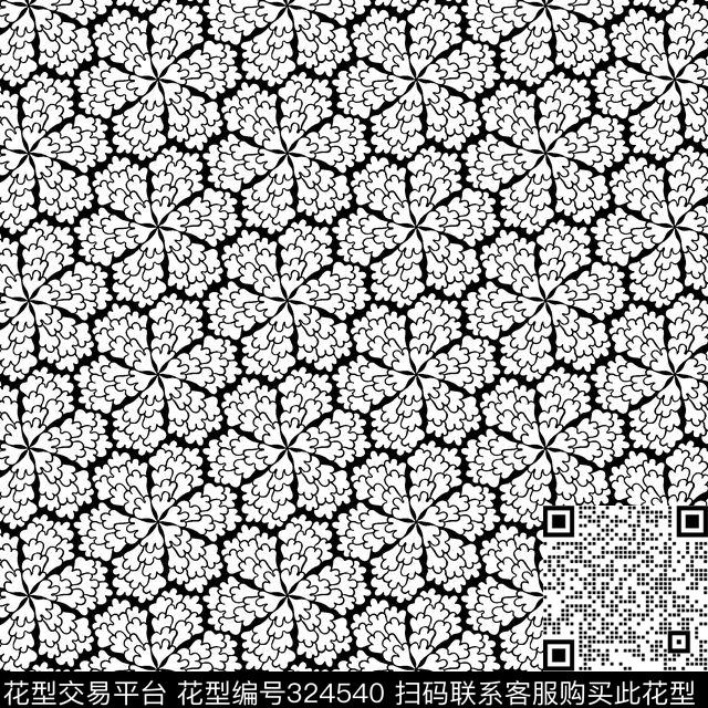 传统印花华亿平台下载（图片编号: 324540） - 瓦栏（Walan）
