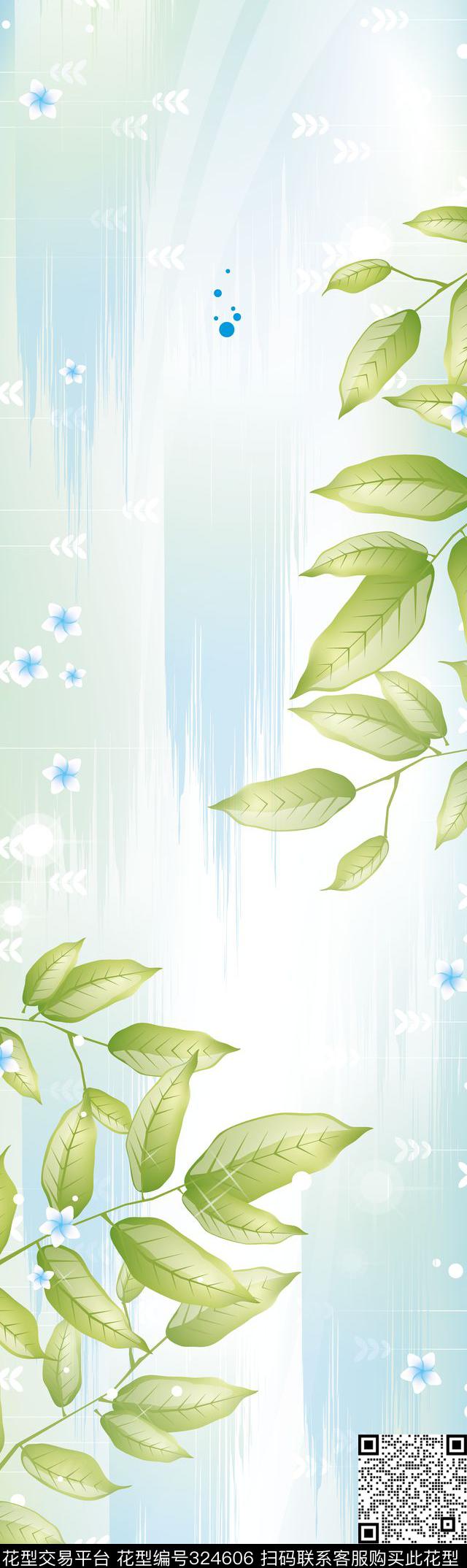 长巾传统印花华亿平台下载（图片编号: 324606） - 瓦栏（Walan）