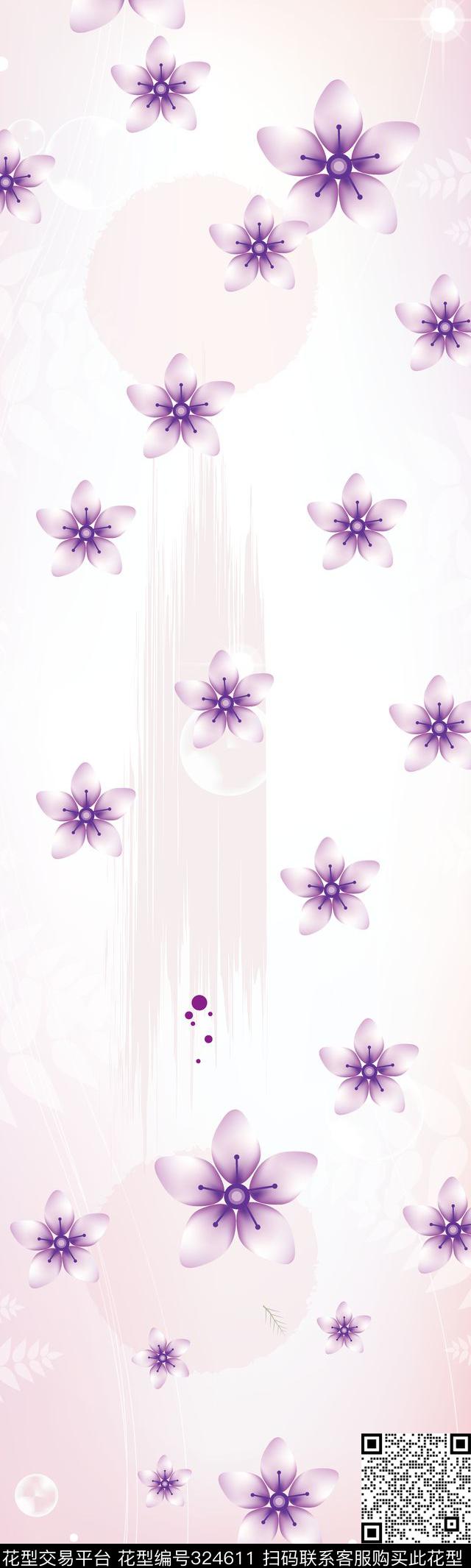 长巾传统印花华亿平台下载（图片编号: 324611） - 瓦栏（Walan）