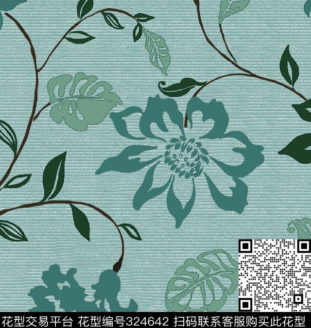 传统印花华亿平台下载（图片编号: 324642） - 瓦栏（Walan）