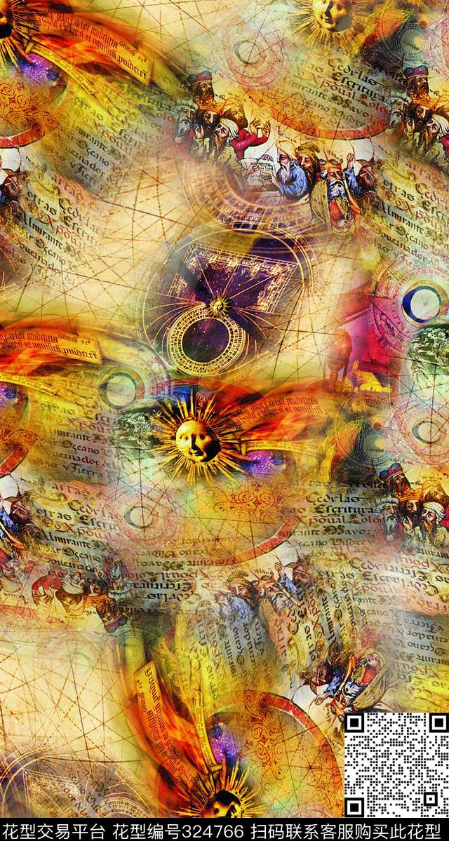 打折华亿平台数码印花华亿平台下载（图片编号: 324766） - 瓦栏（Walan）