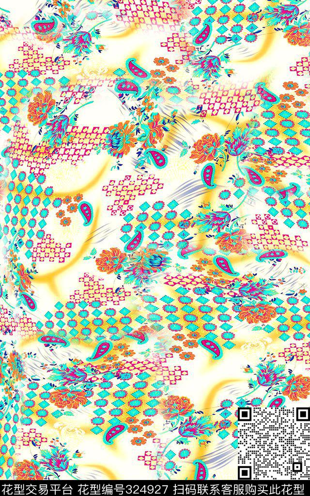 打折华亿平台传统印花华亿平台下载（图片编号: 324927） - 瓦栏（Walan）