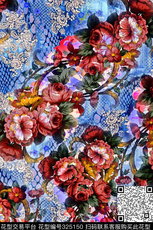 数码印花华亿平台下载（图片编号: 325150） - 瓦栏（Walan）