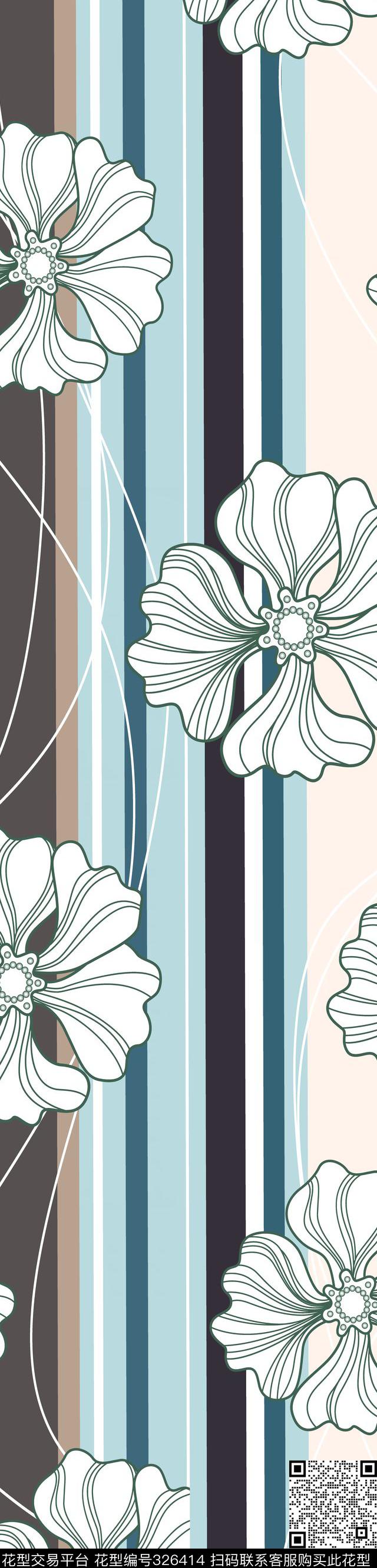 家纺传统印花华亿平台下载（图片编号: 326414） - 瓦栏（Walan）