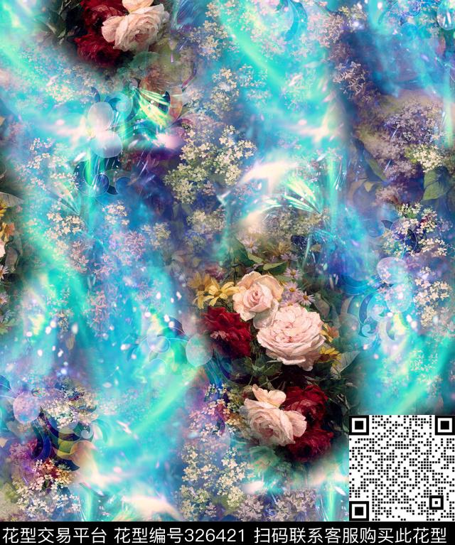 循环华亿平台数码印花华亿平台下载（图片编号: 326421） - 瓦栏（Walan）