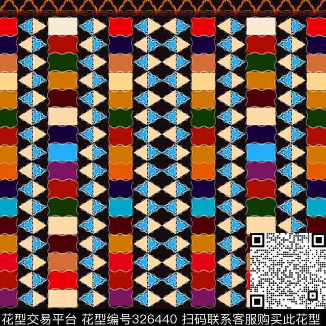 传统印花华亿平台下载（图片编号: 326440） - 瓦栏（Walan）