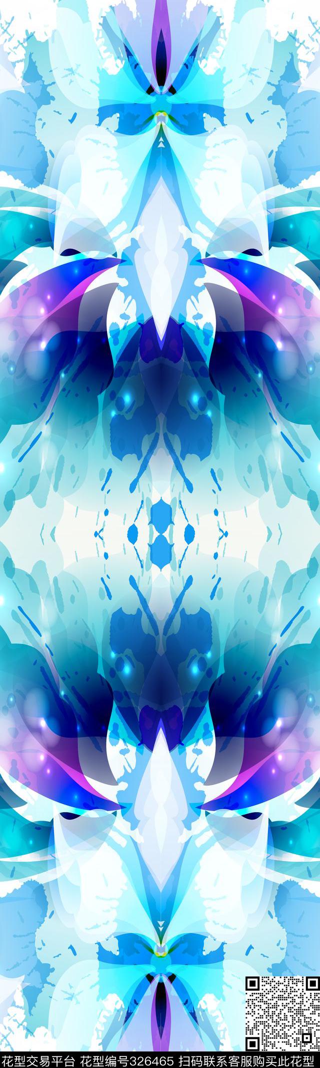 长巾数码印花华亿平台下载（图片编号: 326465） - 瓦栏（Walan）