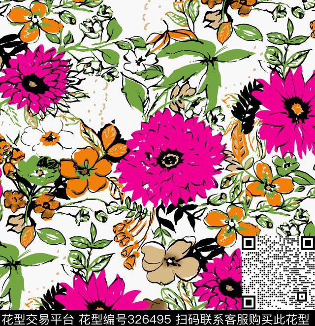 传统印花华亿平台下载（图片编号: 326495） - 瓦栏（Walan）