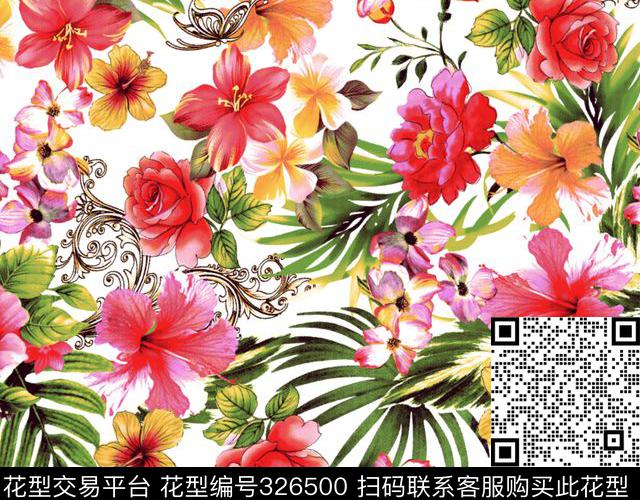 传统印花华亿平台下载（图片编号: 326500） - 瓦栏（Walan）