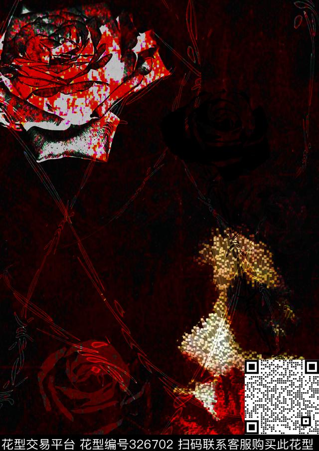 传统印花华亿平台下载（图片编号: 326702） - 瓦栏（Walan）