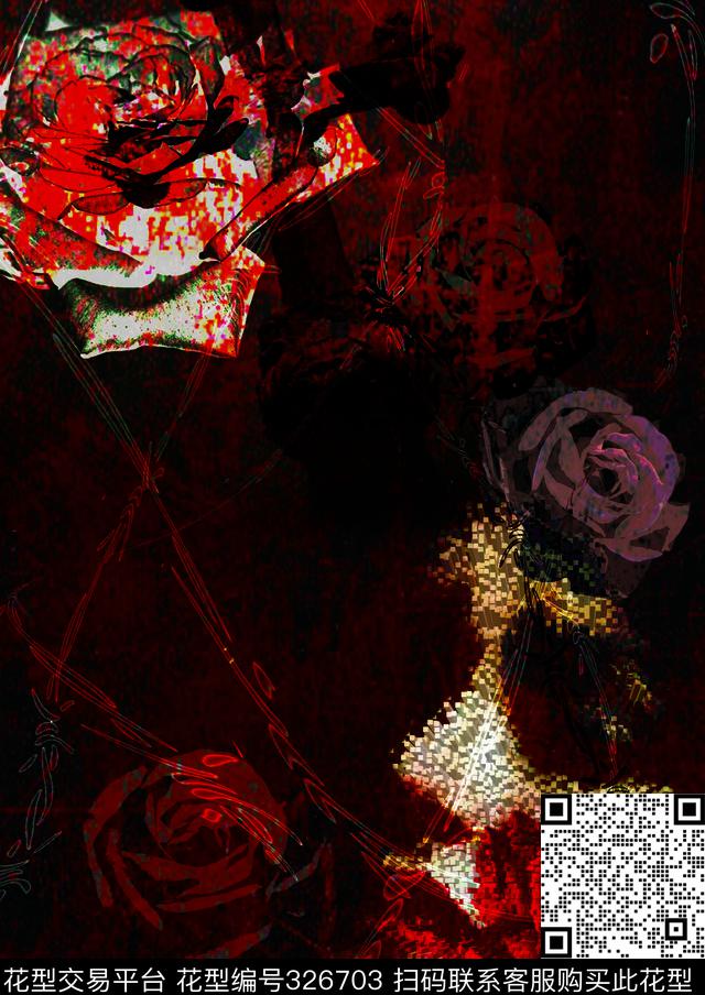 传统印花华亿平台下载（图片编号: 326703） - 瓦栏（Walan）