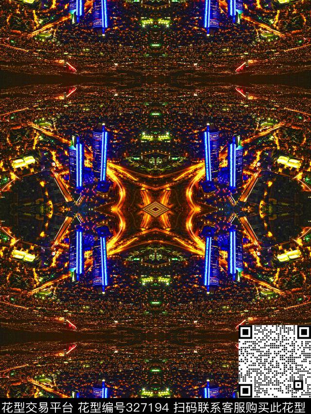 欧美创意、肌理、几何类数码印花华亿平台下载（图片编号: 327194） - 瓦栏（Walan）