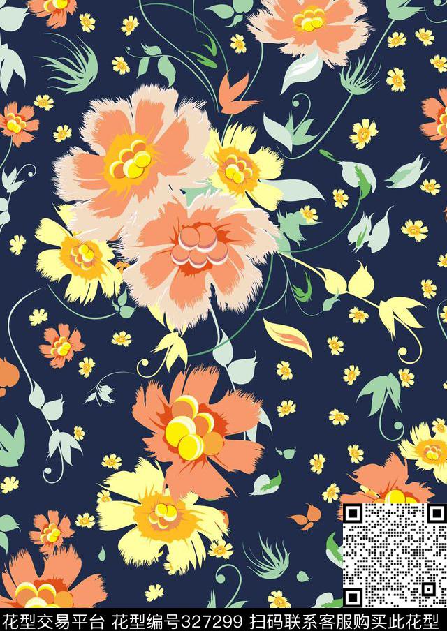 传统印花华亿平台下载（图片编号: 327299） - 瓦栏（Walan）