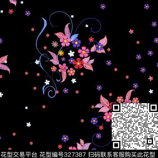 传统印花华亿平台下载（图片编号: 327387） - 瓦栏（Walan）