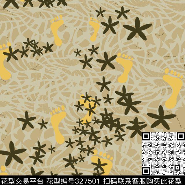 简约五角传统印花华亿平台下载（图片编号: 327501） - 瓦栏（Walan）