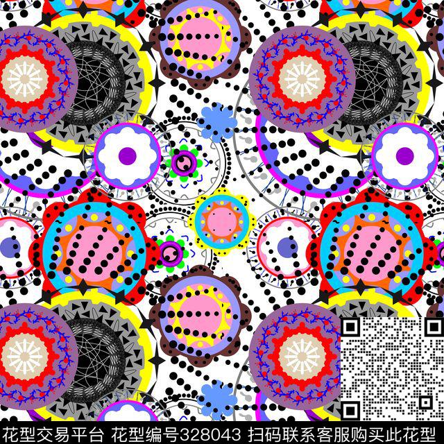 传统印花华亿平台下载（图片编号: 328043） - 瓦栏（Walan）