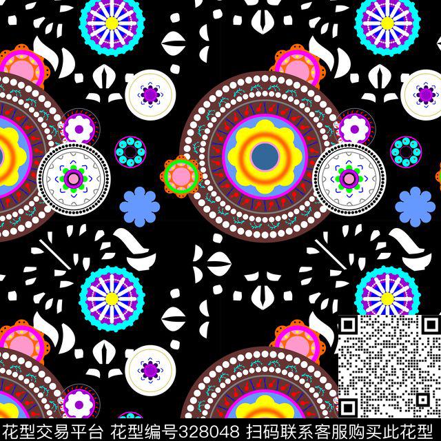 传统印花华亿平台下载（图片编号: 328048） - 瓦栏（Walan）