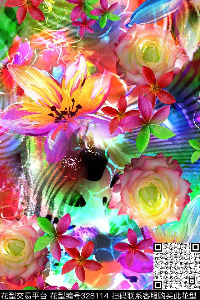 数码印花华亿平台下载（图片编号: 328114） - 瓦栏（Walan）