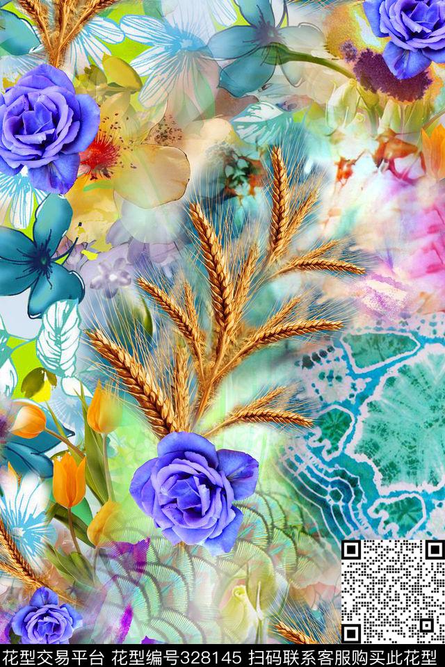 数码印花华亿平台下载（图片编号: 328145） - 瓦栏（Walan）